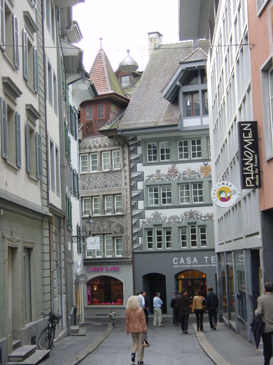 Picture Swiss Lucerne 2001-10 38 - Street Lucerne