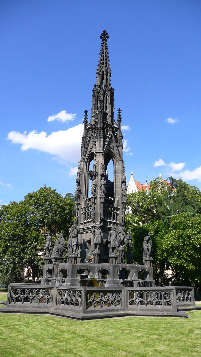 Picture Czech Republic Prague Smetanovo nabr 2007-07 24 - Monuments Smetanovo nabr