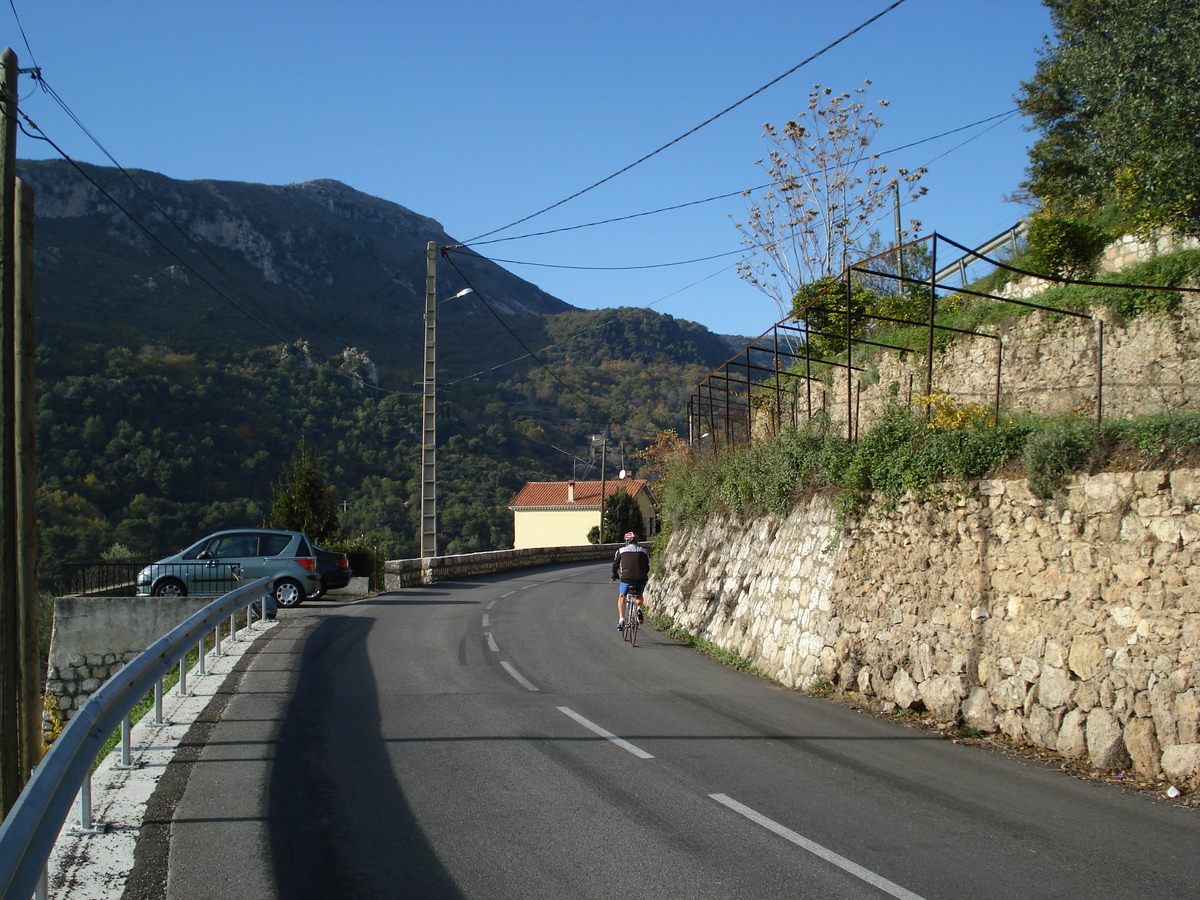 Picture France French Riviera Vence to St. Jeannet Road 2006-12 30 - Lake Vence to St. Jeannet Road