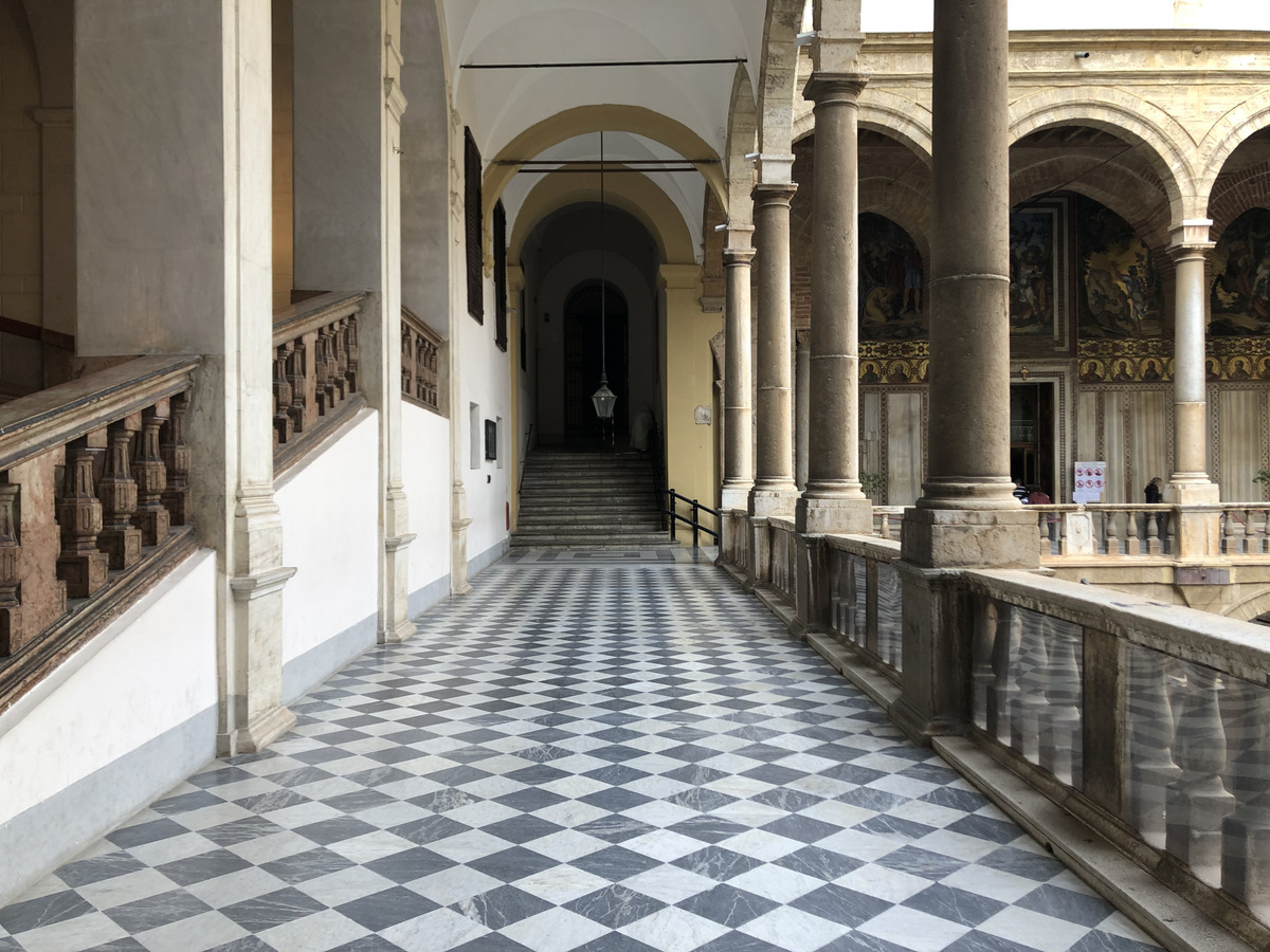 Picture Italy Sicily Palermo Palazzo dei Normanni 2020-02 91 - Rain Season Palazzo dei Normanni