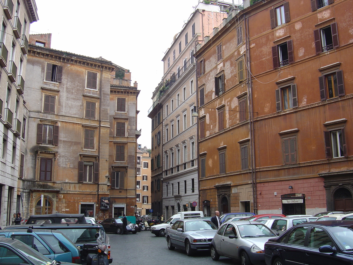 Picture Italy Rome 2004-03 13 - Street Rome