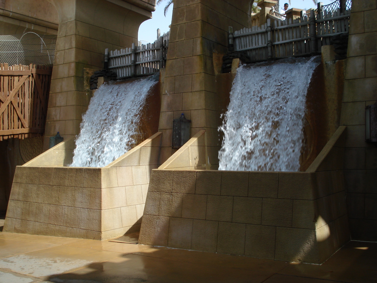 Picture United Arab Emirates Dubai Wild Wadi 2007-03 217 - Waterfall Wild Wadi