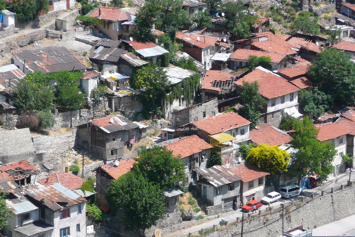 Picture Turkey Ankara Ankara Fortress 2008-07 24 - City View Ankara Fortress