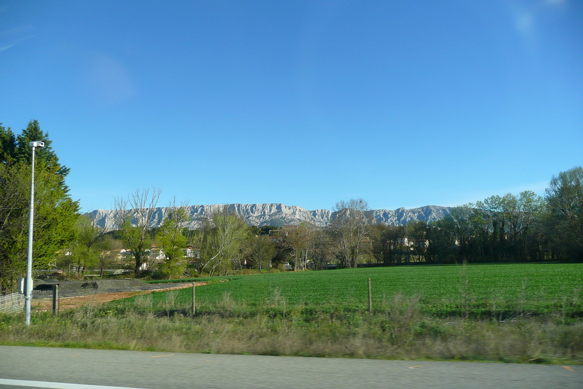 Picture France French Riviera Le Luc to Aix Road 2008-04 39 - Winter Le Luc to Aix Road