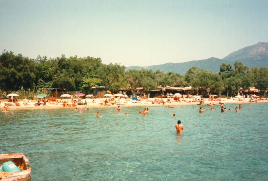 Picture Greece Corfu 1988-08 6 - French Restaurant Corfu