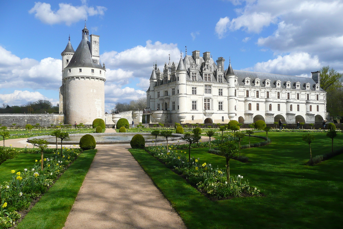 Picture France Chenonceau Castle Gardens of Chenonceau 2008-04 67 - Weather Gardens of Chenonceau