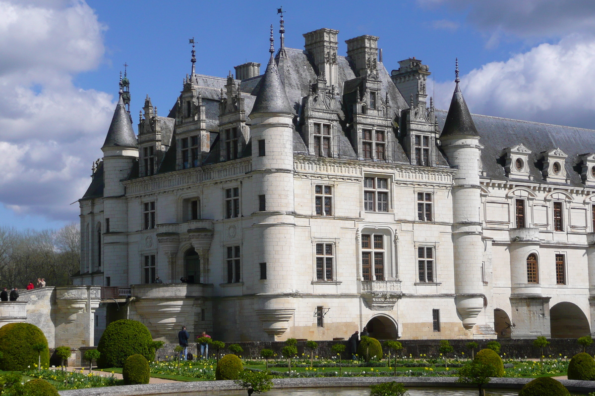 Picture France Chenonceau Castle 2008-04 41 - City View Chenonceau Castle