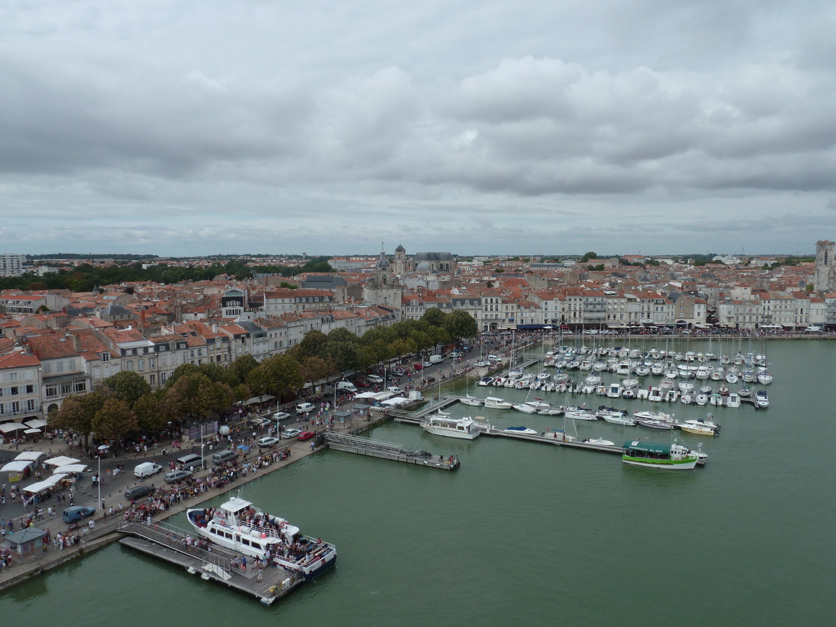 Picture France La Rochelle St. Nicolas Tower 2010-08 3 - Night St. Nicolas Tower