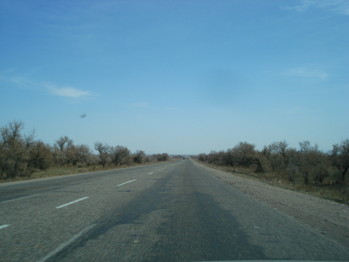 Picture Kazakhstan Almaty to Charyn Canyon road 2007-03 12 - Transport Almaty to Charyn Canyon road