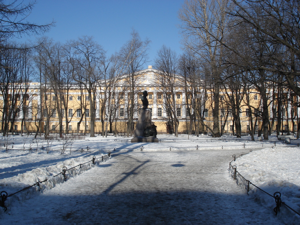 Picture Russia St Petersburg Alexandrovsky Garden 2006-03 9 - Monument Alexandrovsky Garden