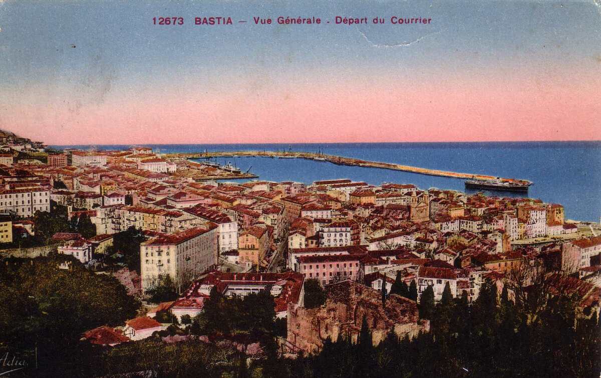 Picture France Corsica Old Postcards bastia 1900-01 71 - SPA bastia