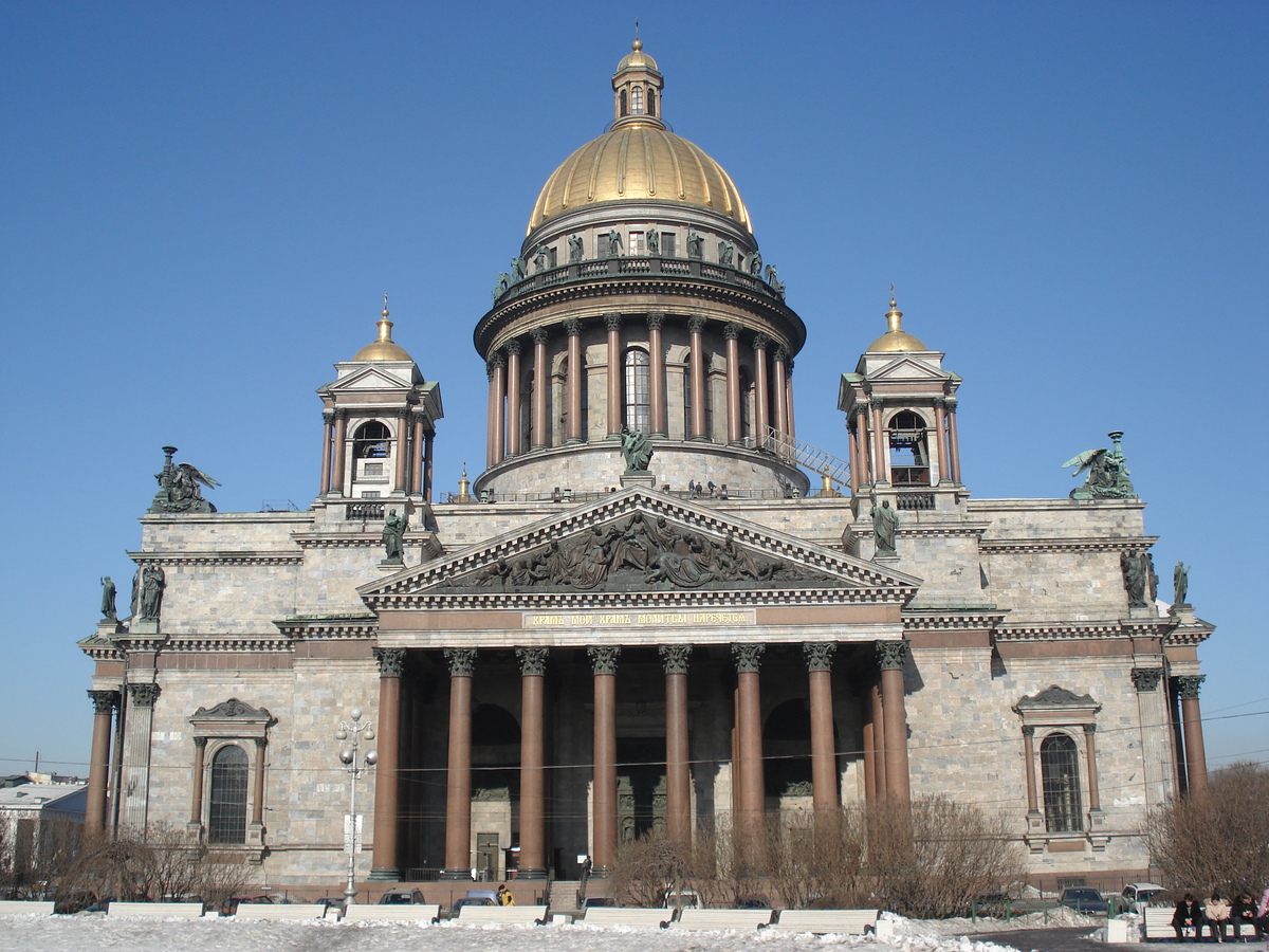 Picture Russia St Petersburg St Isaac cathedral 2006-03 1 - Monument St Isaac cathedral