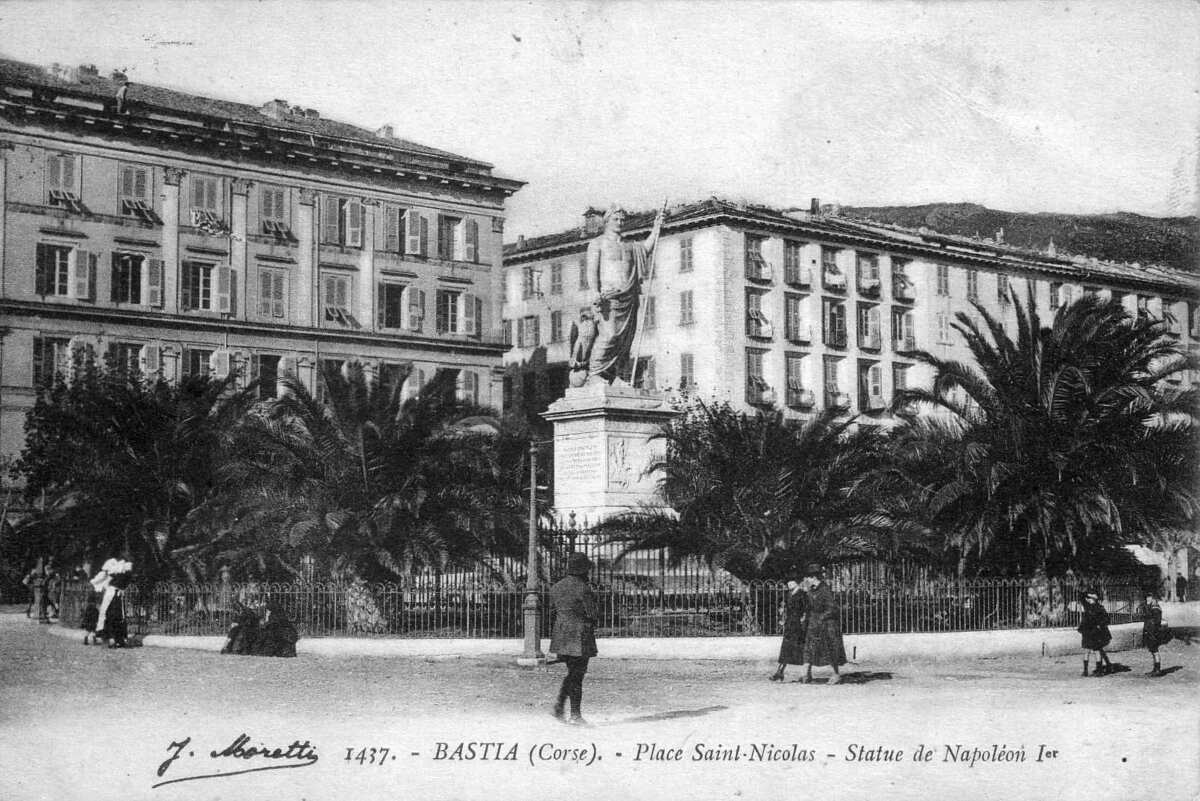 Picture France Corsica Old Postcards bastia 1900-01 57 - Rain Season bastia