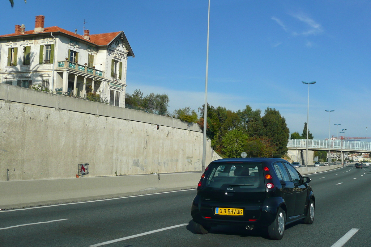 Picture France French Riviera Cagnes sur Mer to Nice road 2007-10 29 - Monument Cagnes sur Mer to Nice road