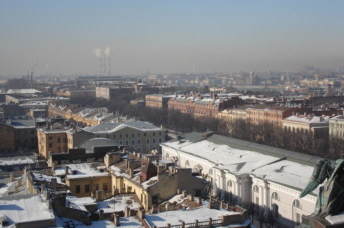 Picture Russia St Petersburg St Isaac cathedral 2006-03 18 - Streets St Isaac cathedral