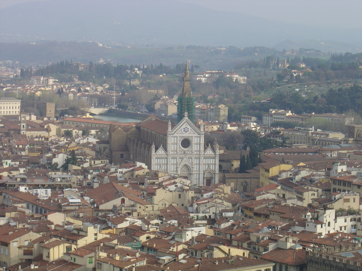 Picture Italy Florence 2004-03 59 - Sunset Florence