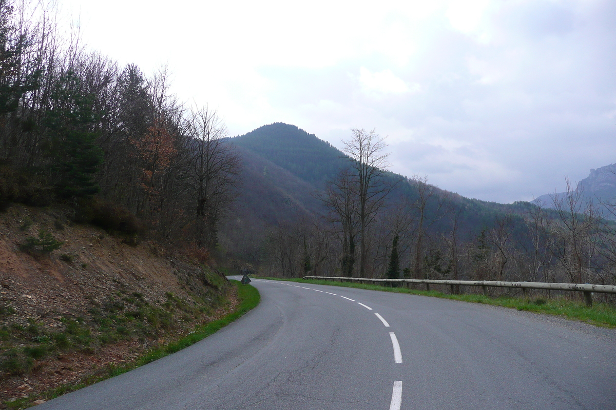 Picture France Cevennes Mountains Cocures to Florac road 2008-04 26 - City View Cocures to Florac road