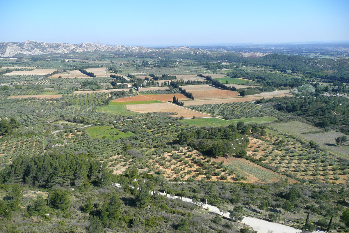 Picture France Baux de Provence Baux de Provence Castle 2008-04 55 - City View Baux de Provence Castle