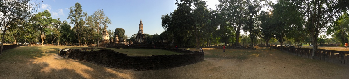 Picture Thailand Si satchanalai historical park 2014-12 20 - Sunset Si satchanalai historical park