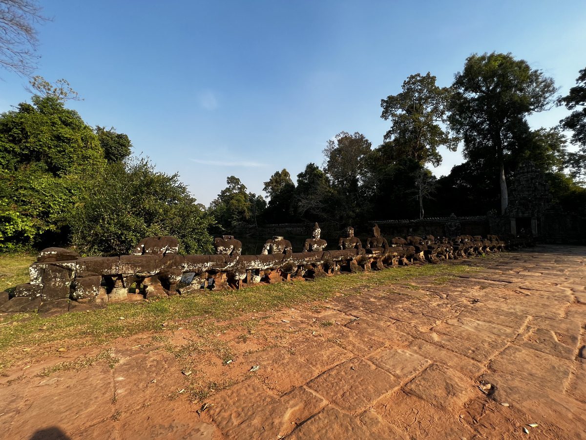 Picture Cambodia Siem Reap Preah Khan 2023-01 34 - Transport Preah Khan