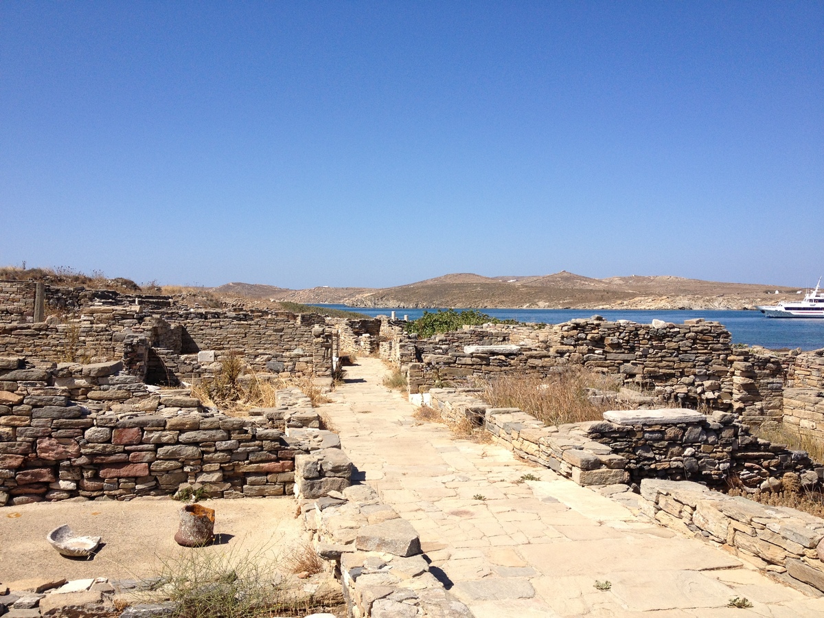 Picture Greece Delos 2014-07 27 - Cost Delos