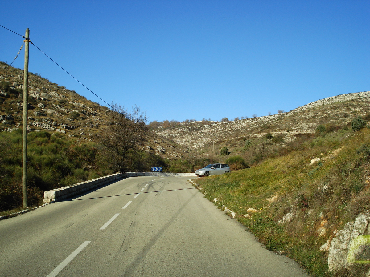 Picture France French Riviera Col de Vence road 2007-01 26 - Resorts Col de Vence road