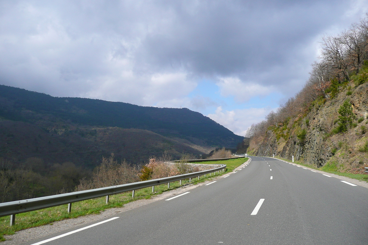 Picture France Cevennes Mountains Cocures to Florac road 2008-04 16 - Land Cocures to Florac road