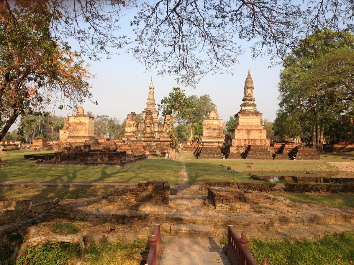 Picture Thailand Sukhothai 2014-02 12 - Sunrise Sukhothai