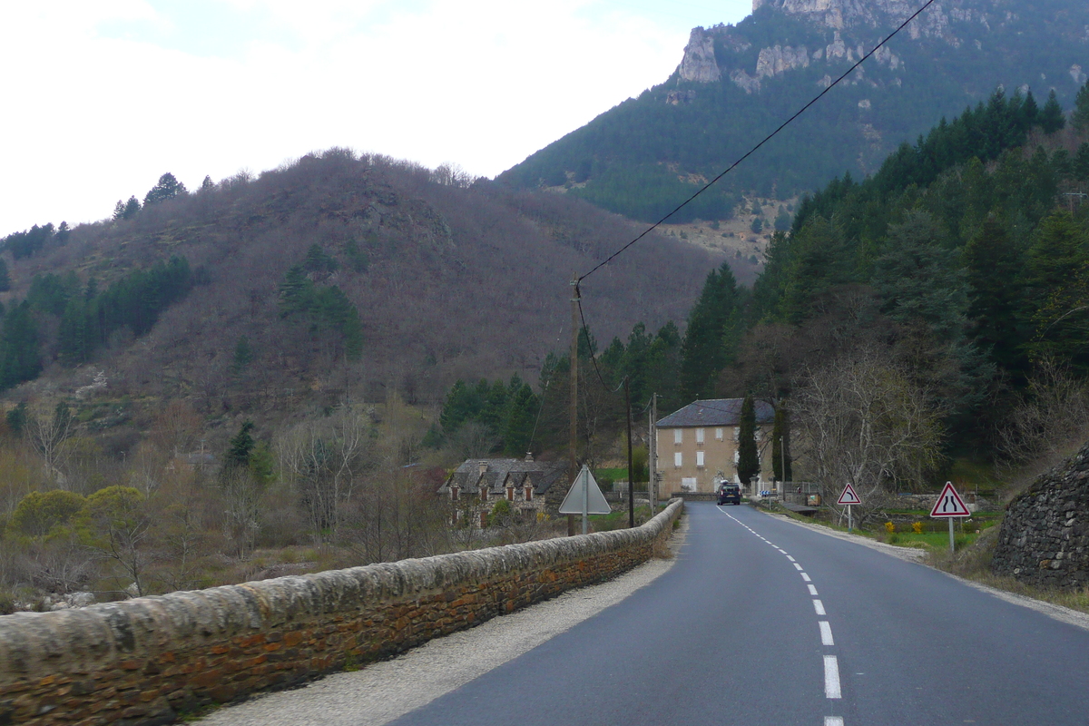 Picture France Cevennes Mountains Cocures to Florac road 2008-04 1 - SPA Cocures to Florac road