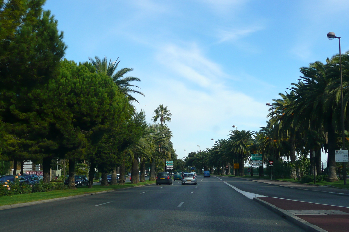 Picture France French Riviera Cagnes sur Mer to Nice road 2007-10 34 - Night Cagnes sur Mer to Nice road