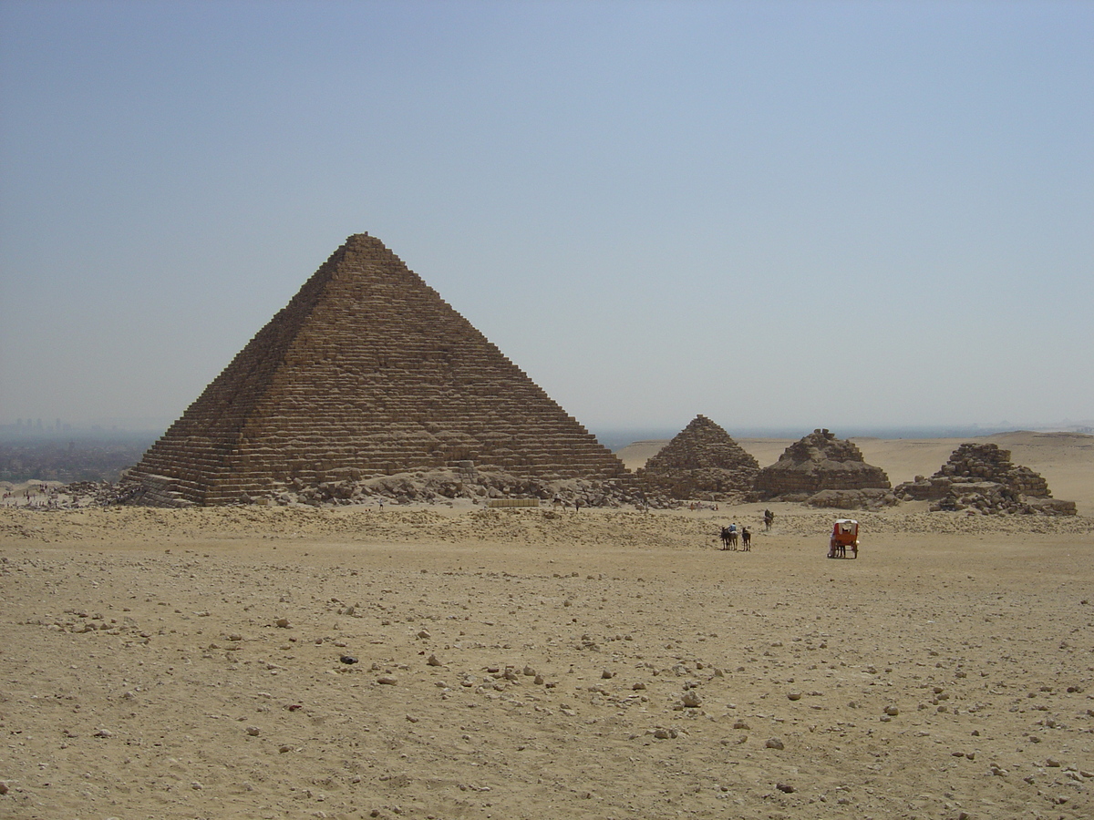 Picture Egypt Gyza Pyramids 2004-09 32 - Waterfalls Gyza Pyramids