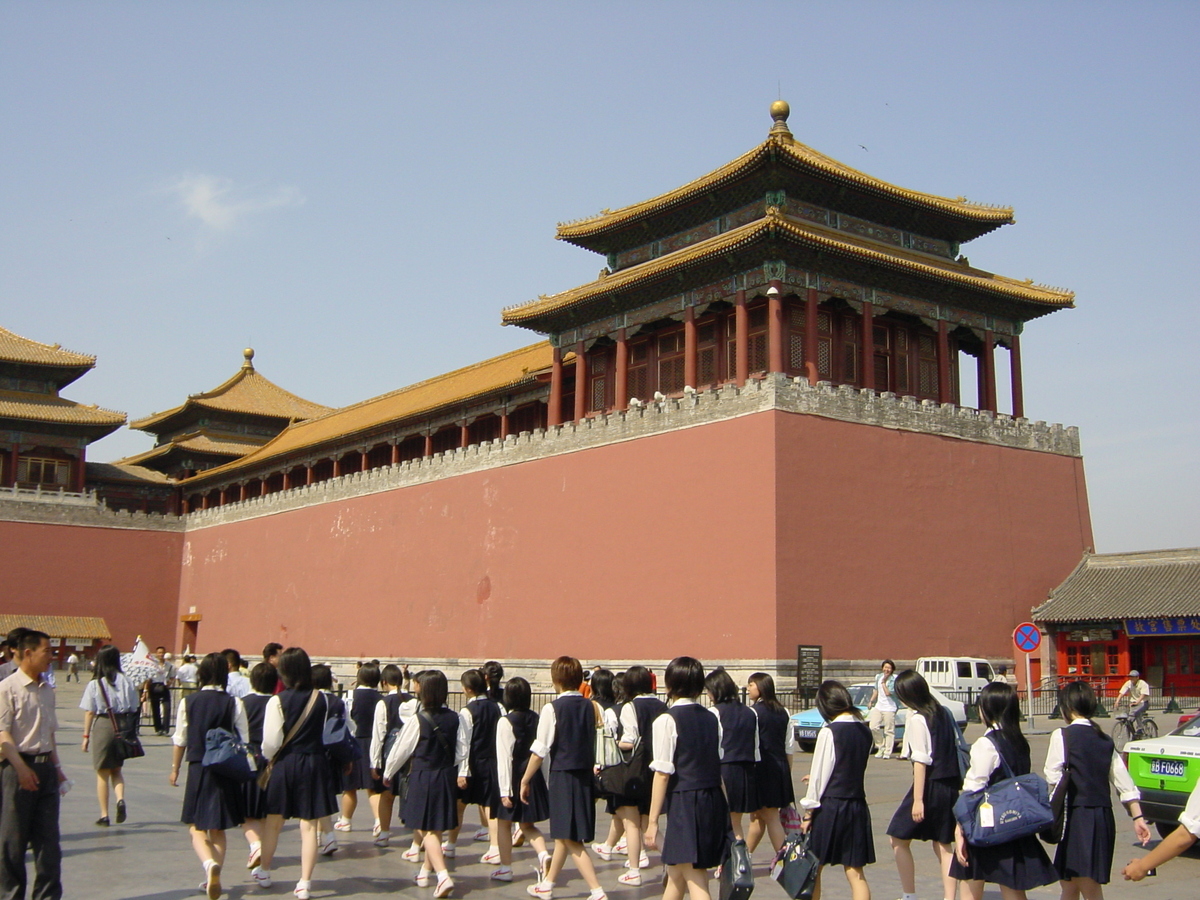 Picture China Beijing Forbidden City 2002-05 74 - Sunrise Forbidden City