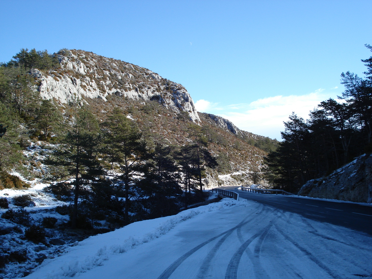 Picture France Coursegoule to Greolieres les neiges road 2007-01 21 - City View Coursegoule to Greolieres les neiges road