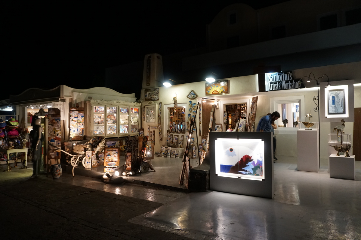 Picture Greece Santorini Oia Oia by Night 2016-07 2 - Rain Season Oia by Night