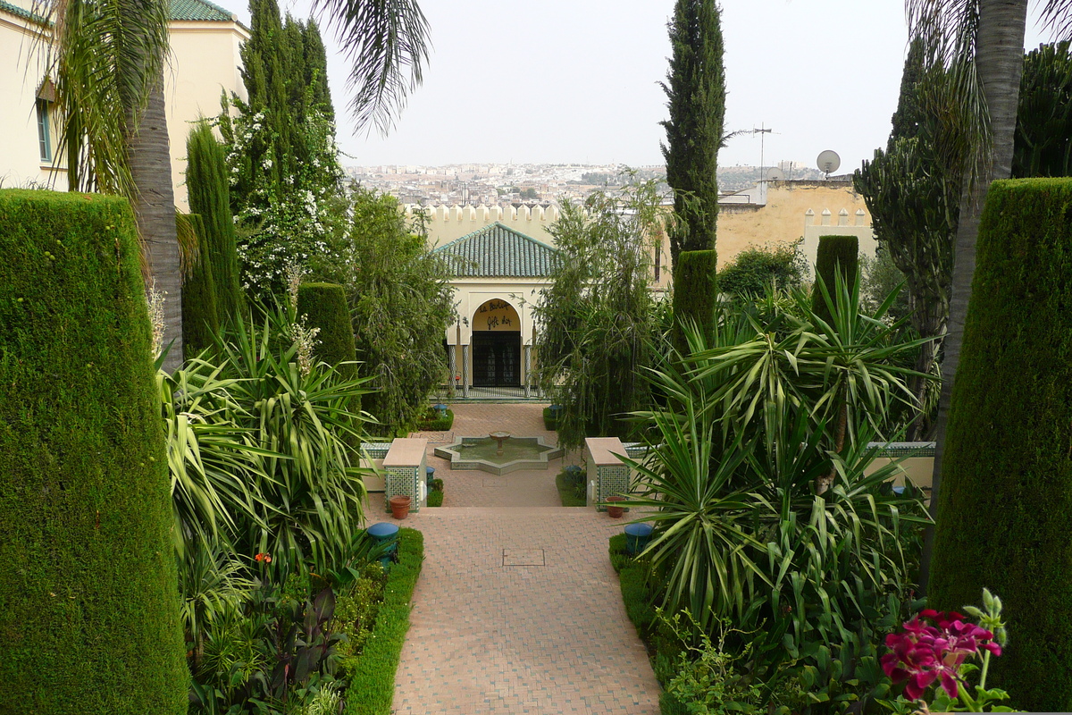 Picture Morocco Fes Palais Jamai Hotel 2008-07 82 - Restaurant Palais Jamai Hotel