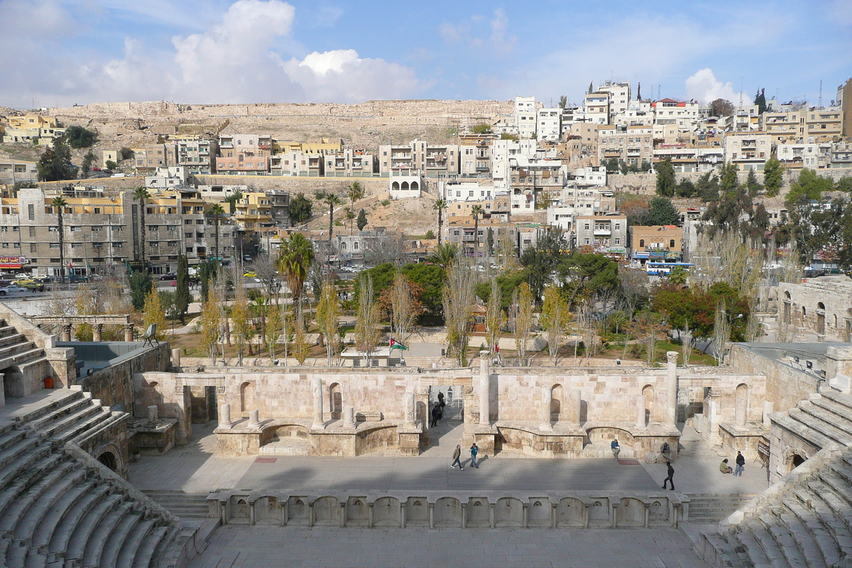 Picture Jordan Amman Roman Theater 2007-12 15 - Saving Roman Theater