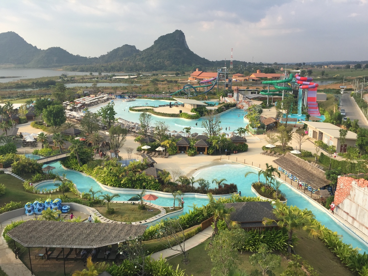 Picture Thailand Pattaya Ramayana Water Park 2016-12 17 - Sunset Ramayana Water Park