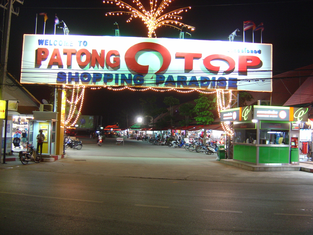 Picture Thailand Phuket Patong night 2005-12 12 - Sunset night