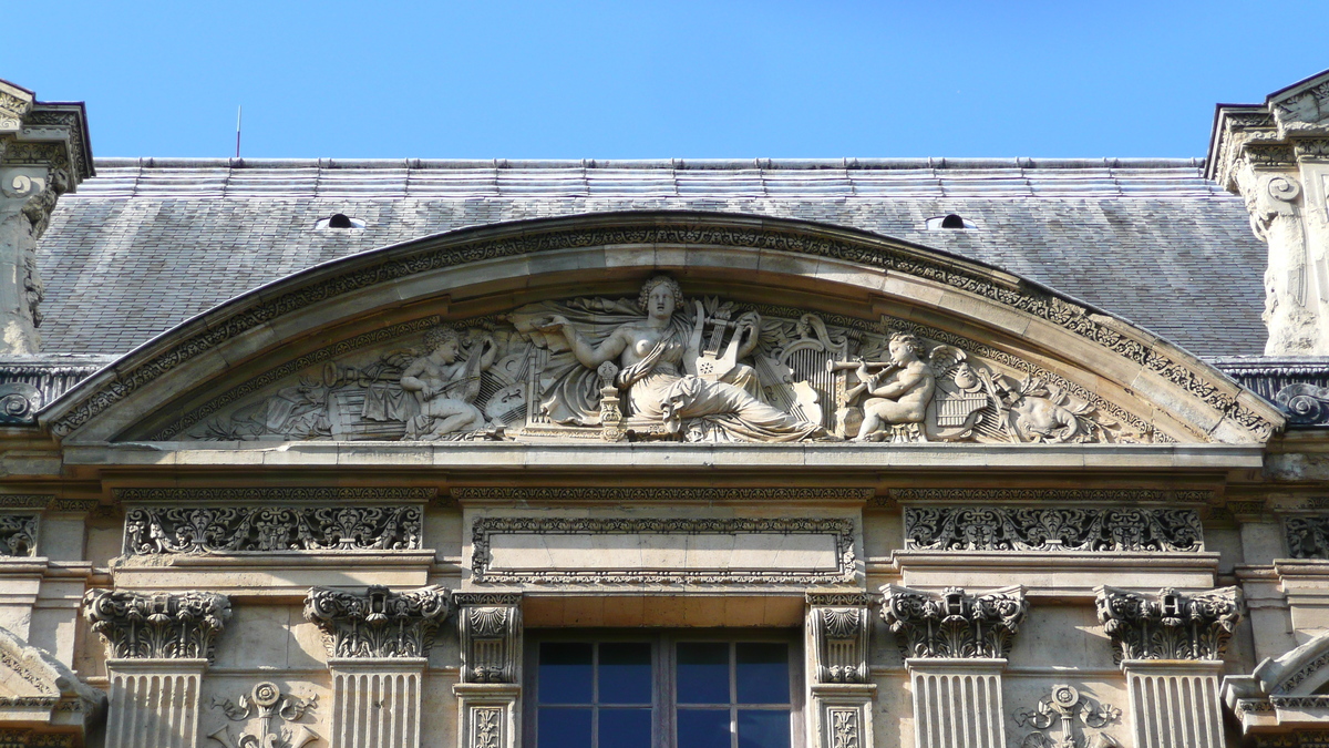 Picture France Paris Louvre Riverside facade of Louvre 2007-07 32 - Cheap Room Riverside facade of Louvre