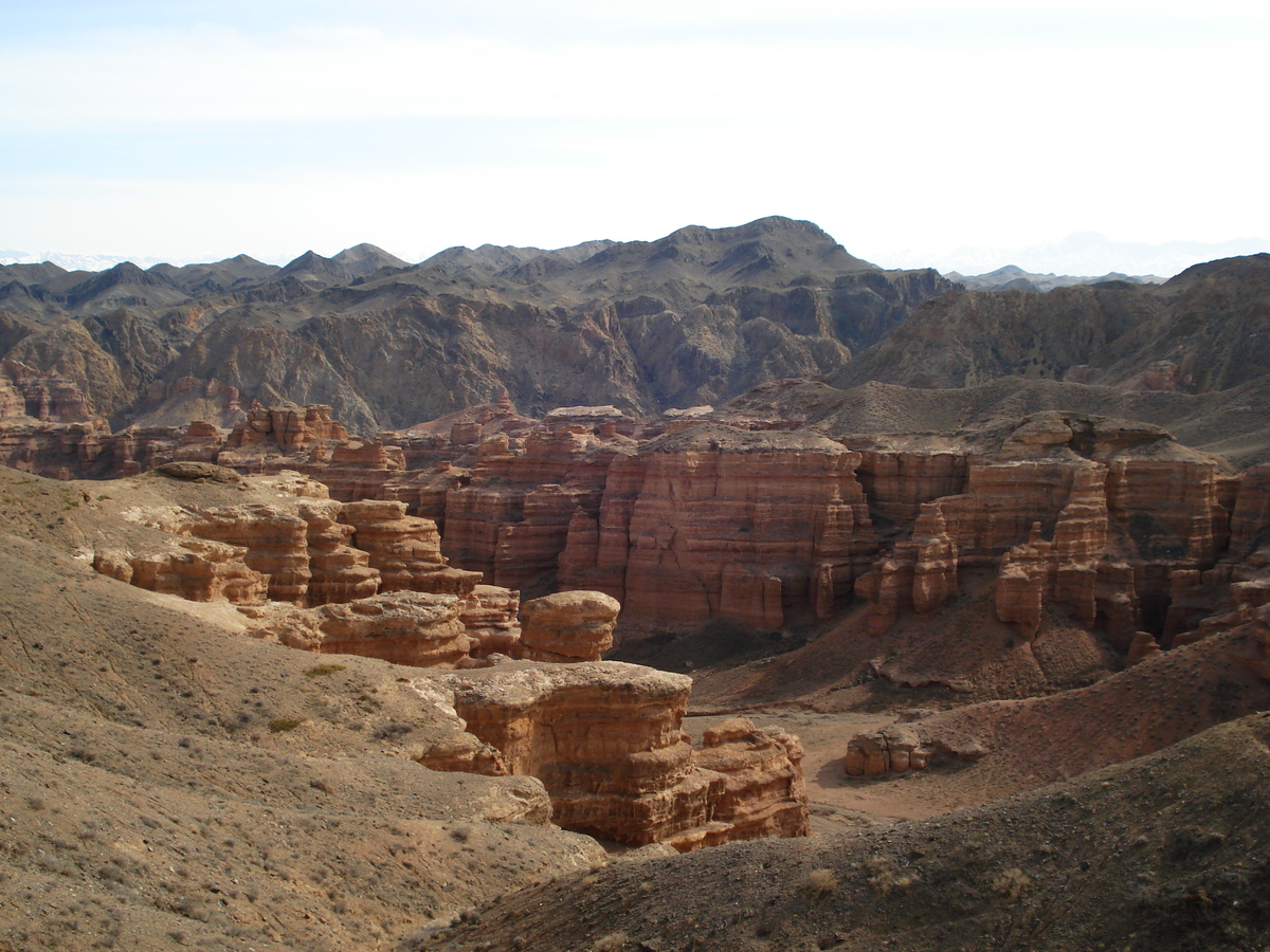 Picture Kazakhstan Charyn Canyon 2007-03 24 - Monuments Charyn Canyon