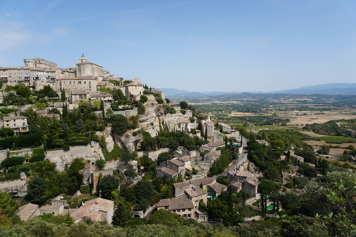 Picture France Gordes 2017-08 10 - Rain Season Gordes