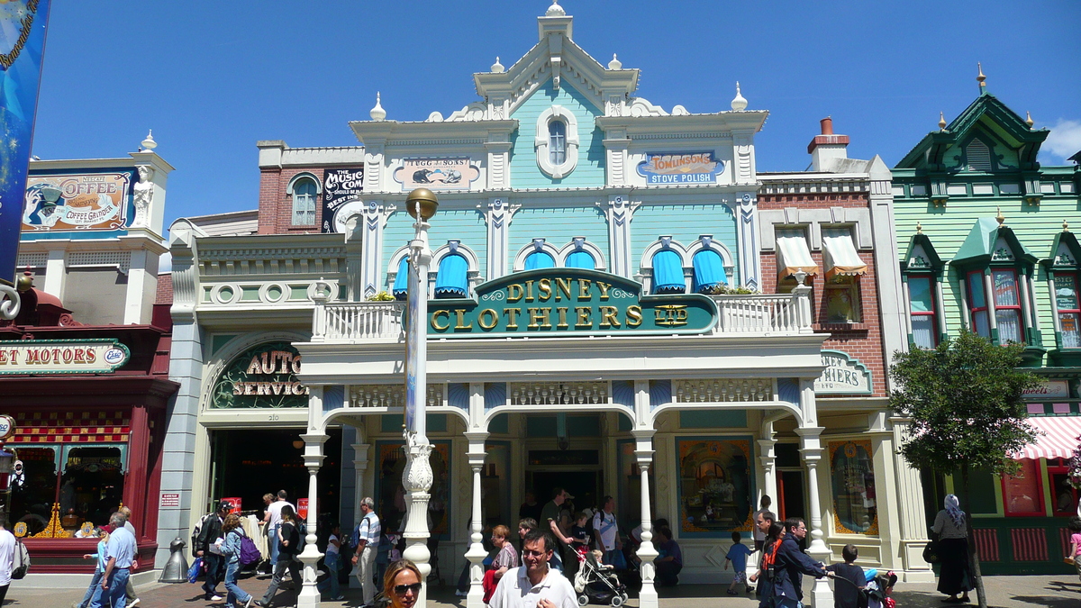 Picture France Disneyland Paris Main Street 2007-07 2 - Rain Season Main Street