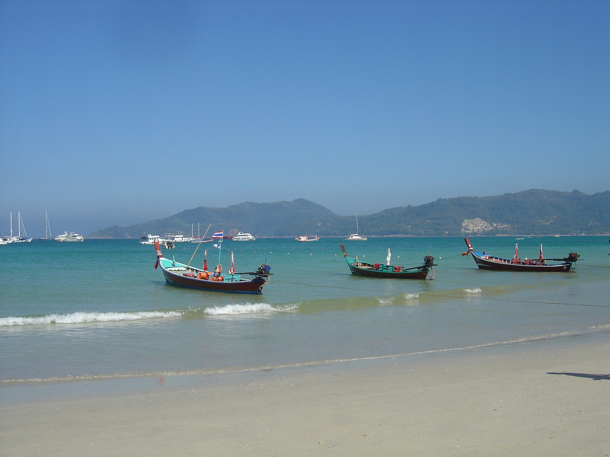 Picture Thailand Phuket Patong Beach 2005-12 76 - Sunset Beach