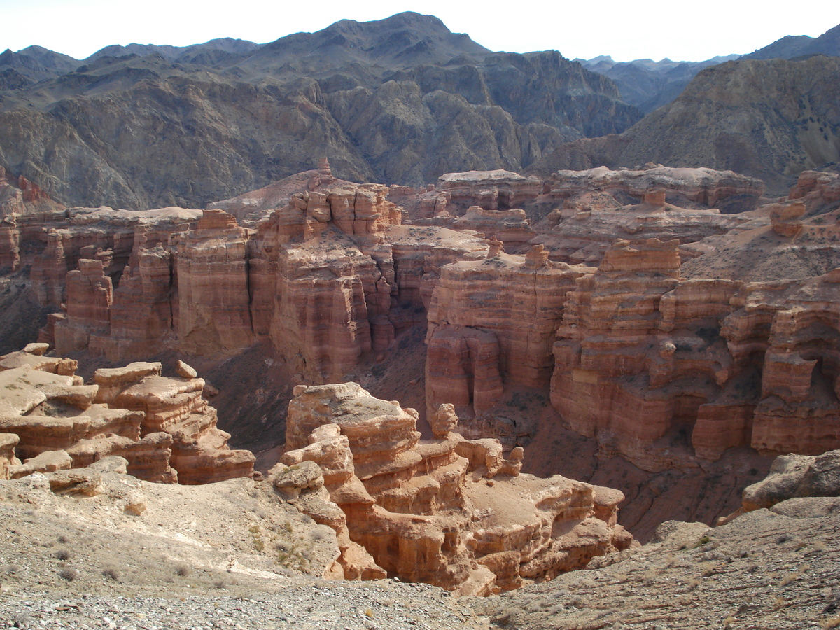 Picture Kazakhstan Charyn Canyon 2007-03 212 - City Charyn Canyon