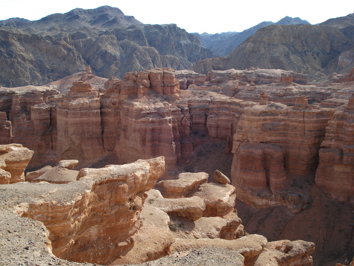 Picture Kazakhstan Charyn Canyon 2007-03 22 - Savings Charyn Canyon