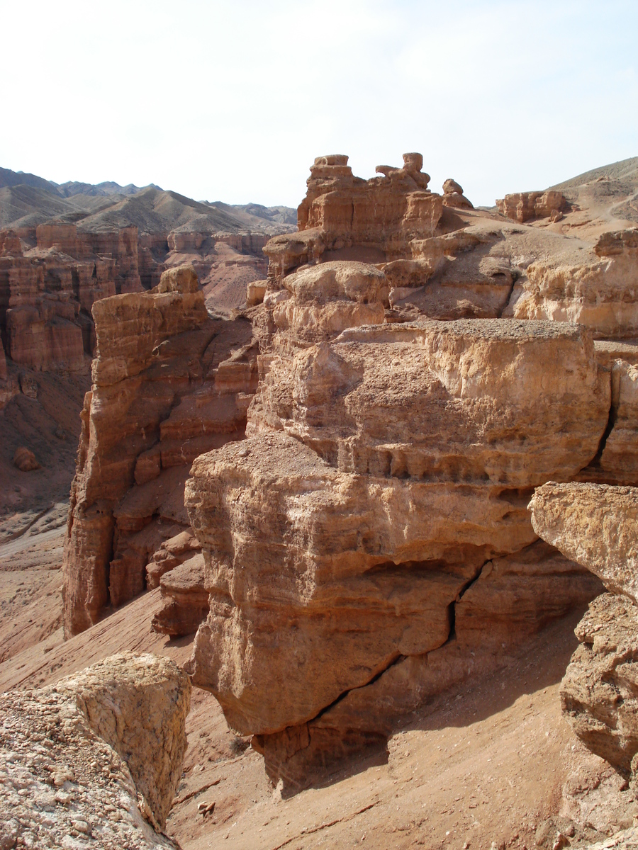 Picture Kazakhstan Charyn Canyon 2007-03 218 - City Sight Charyn Canyon