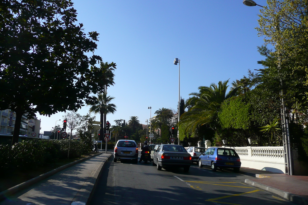 Picture France Cannes Boulevard D'Alsace 2008-03 4 - Night Boulevard D'Alsace