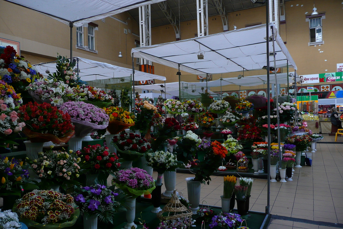 Picture Ukraine Kiev Kiev Market 2007-11 22 - Rain Season Kiev Market