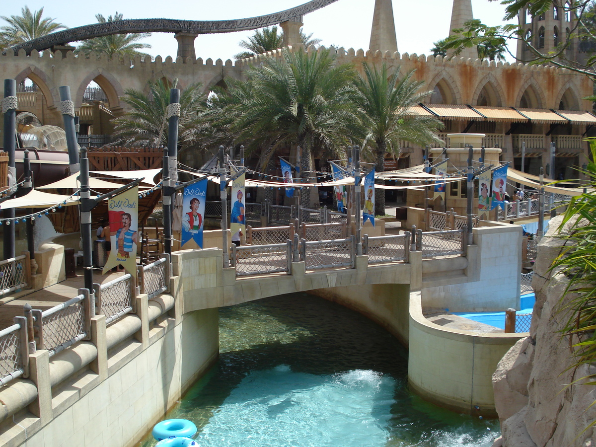 Picture United Arab Emirates Dubai Wild Wadi 2007-03 140 - Lake Wild Wadi