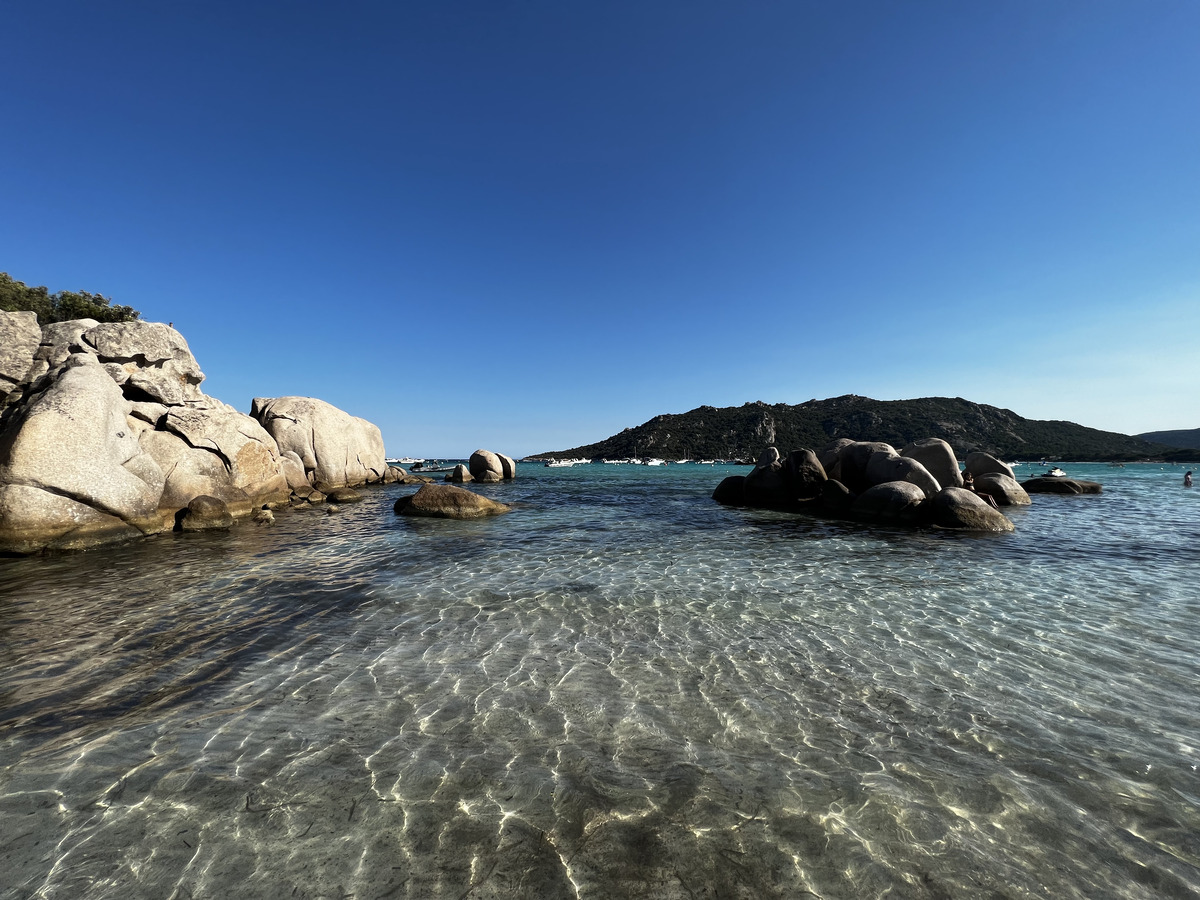 Picture France Corsica Santa Giulia Beach 2022-07 45 - Rain Season Santa Giulia Beach